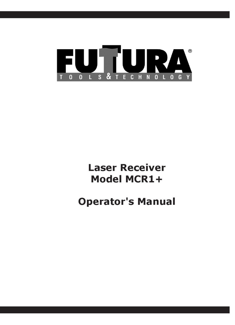 Futura MCR1+ Operator's manual