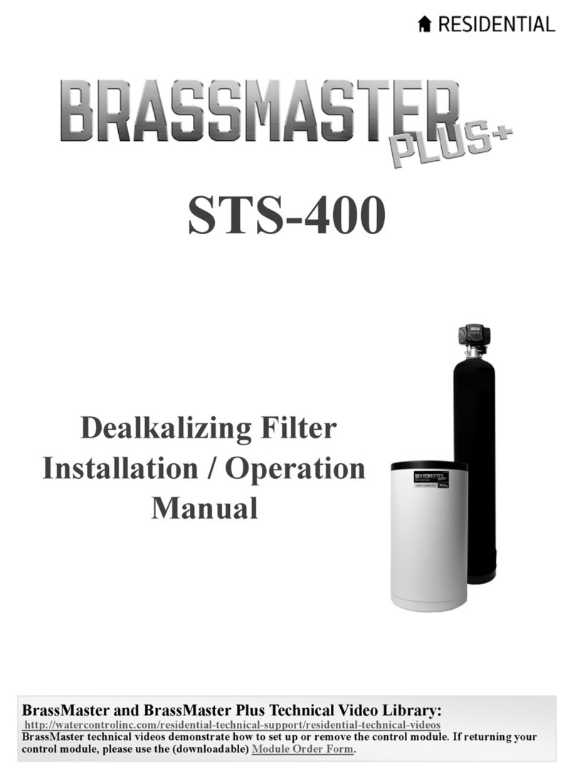 Brassmaster PLUS STS-400 Installation & operation manual