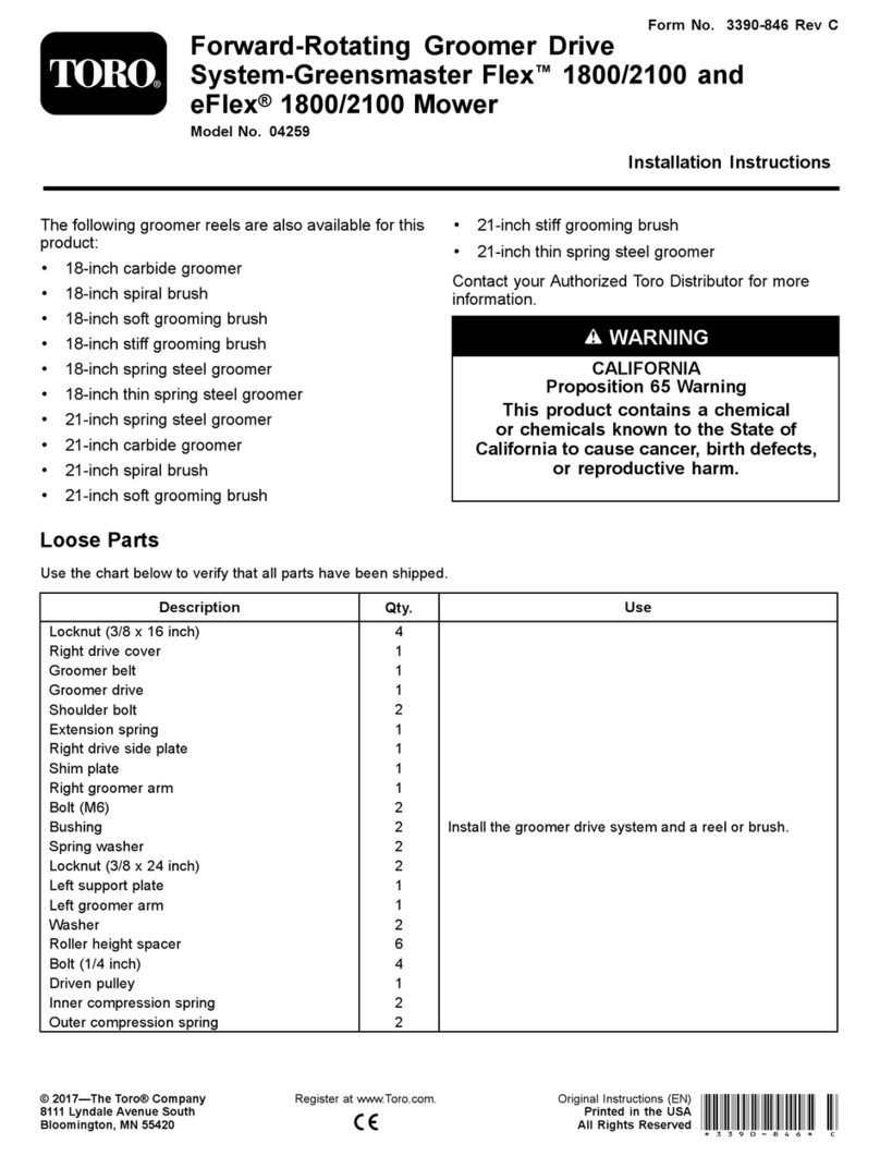 Toro 04259 installation instructions