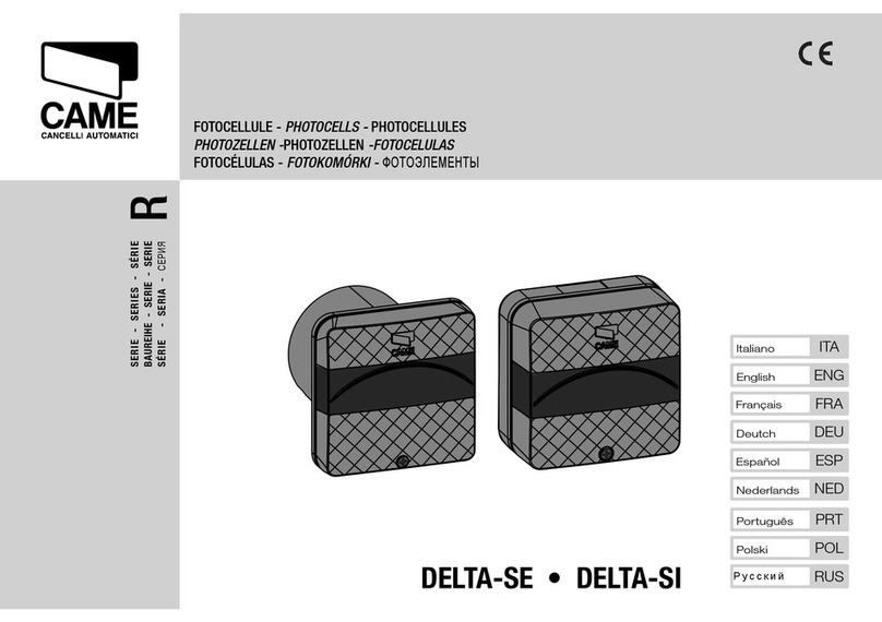 CAME R Series manual