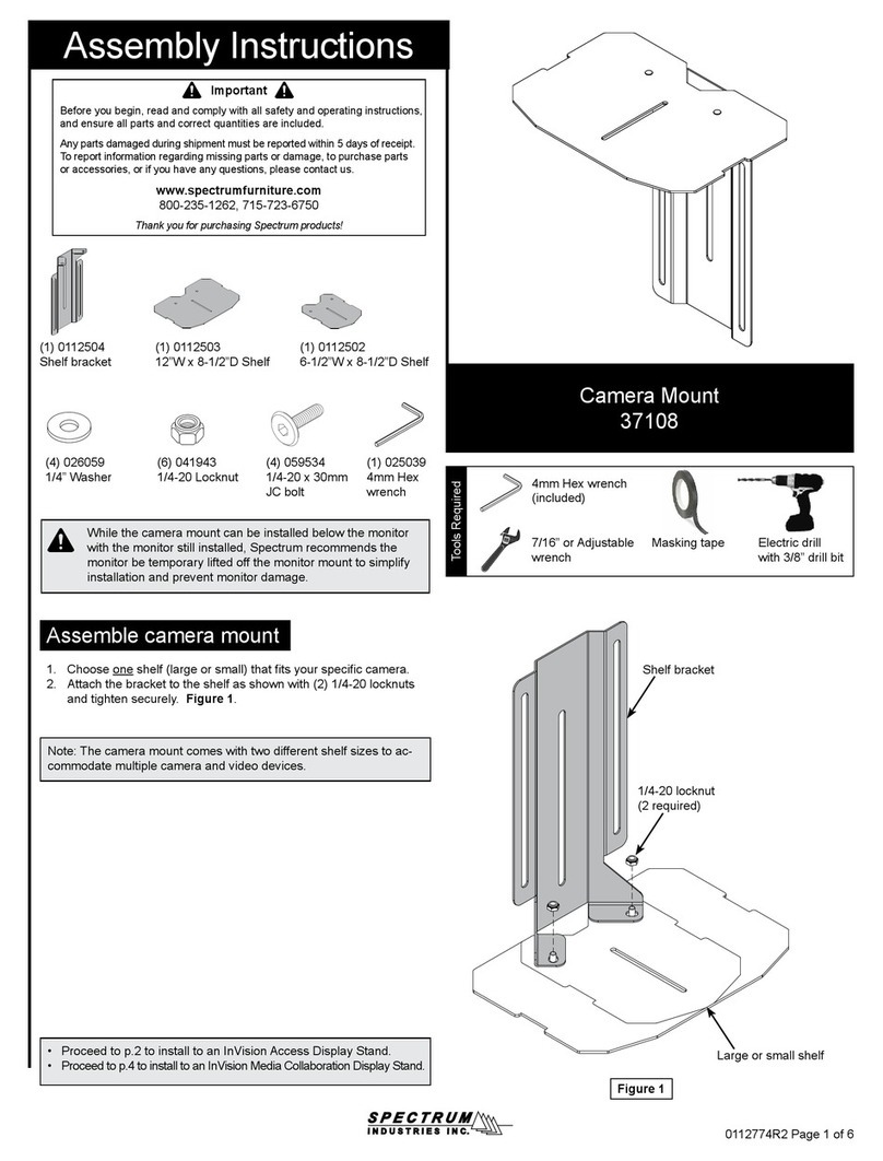 Spectrum Industries 37108 Assembly instructions