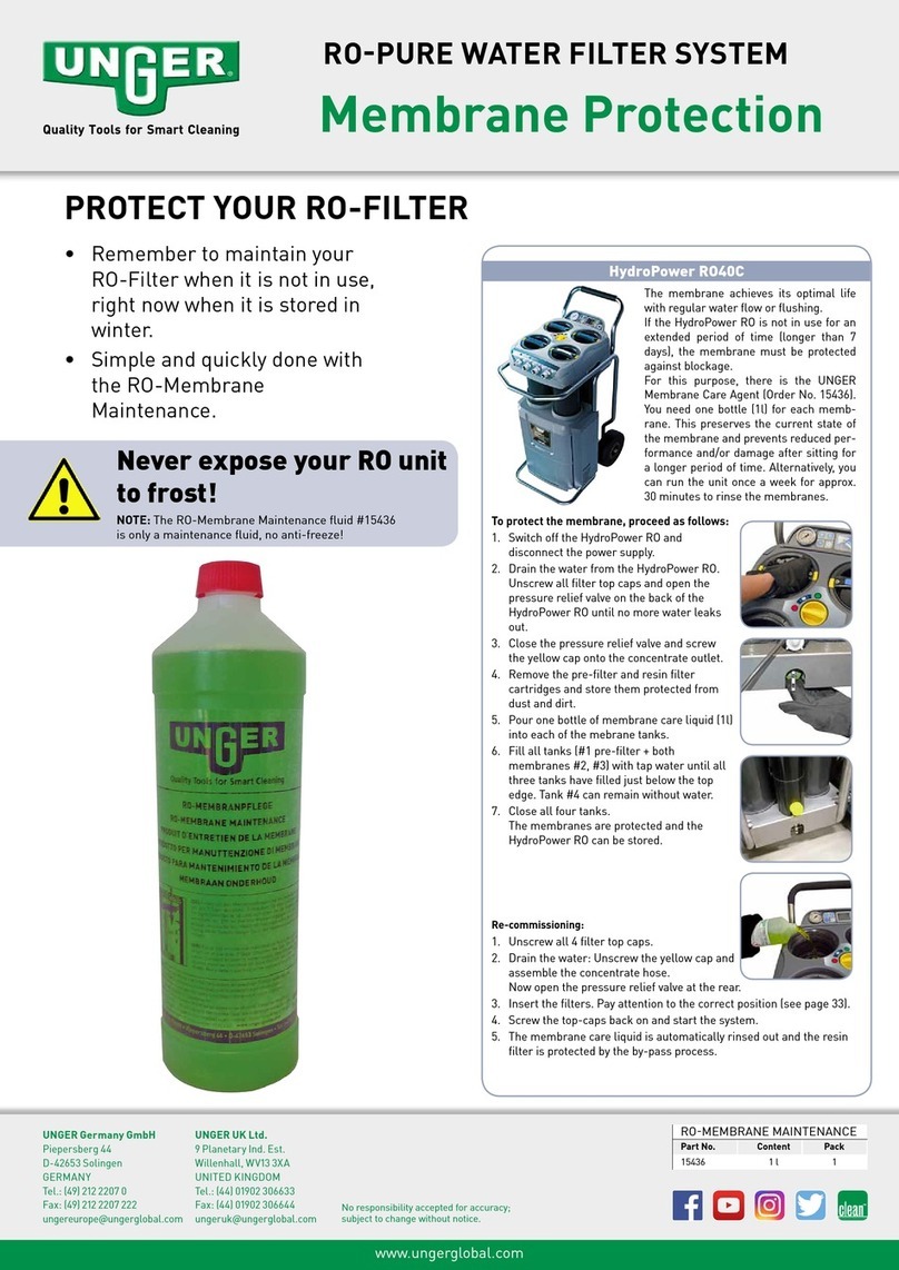unGer HiFlo Ro-Moobil RO30C User manual unGer HiFlo Ro-Moobil RO30C User manual