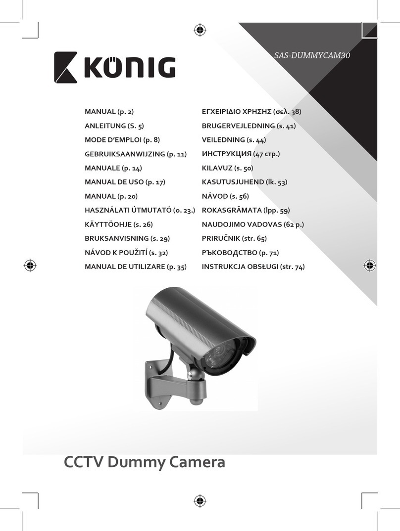 König SAS-DUMMYCAM30 User manual