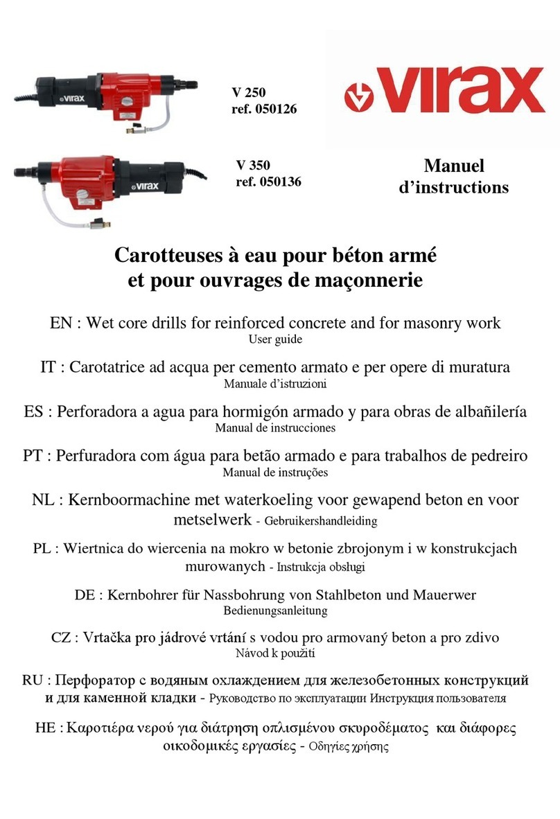 Virax V 250 user guide