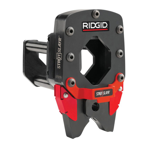 RIDGID STRUTSLAYR User manual