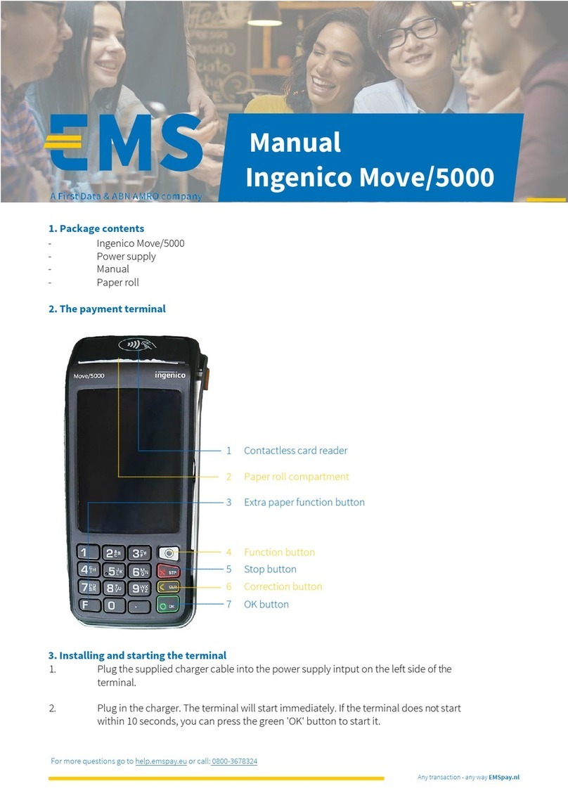 EMS Ingenico Move/5000 manual