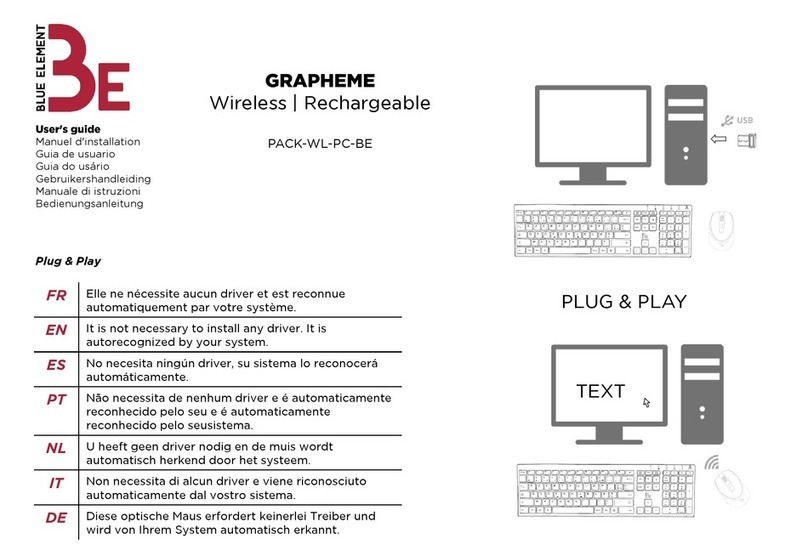 Blue Element Grapheme PACK-WL-PC-BE user guide