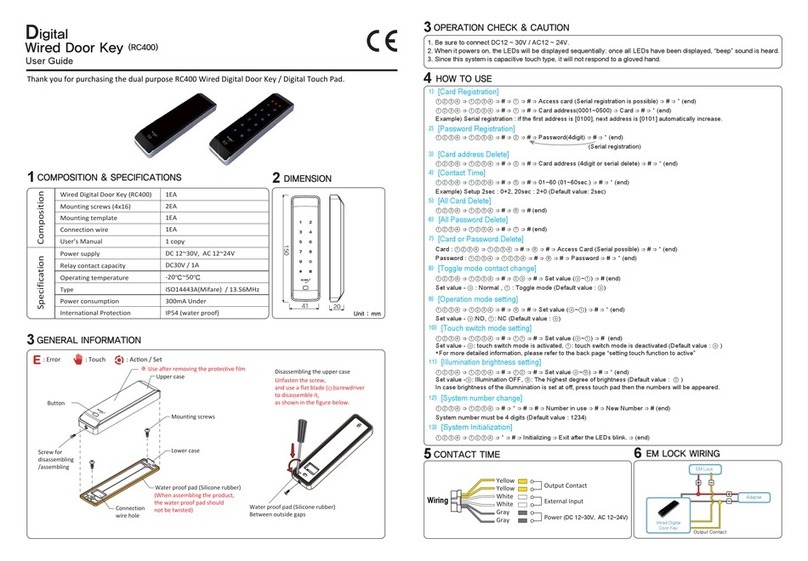 Woosung RC400 user guide
