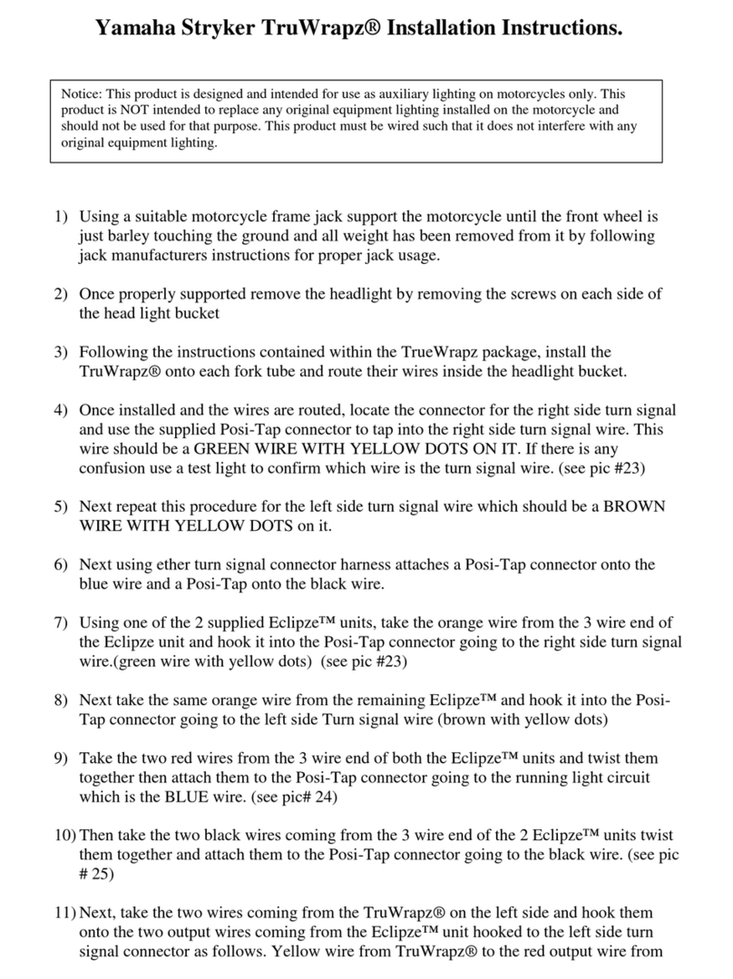 Custom Dynamics TruWrapz User manual