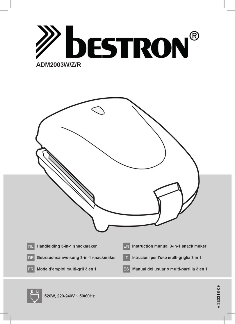 Bestron ADM2003Z instruction manual