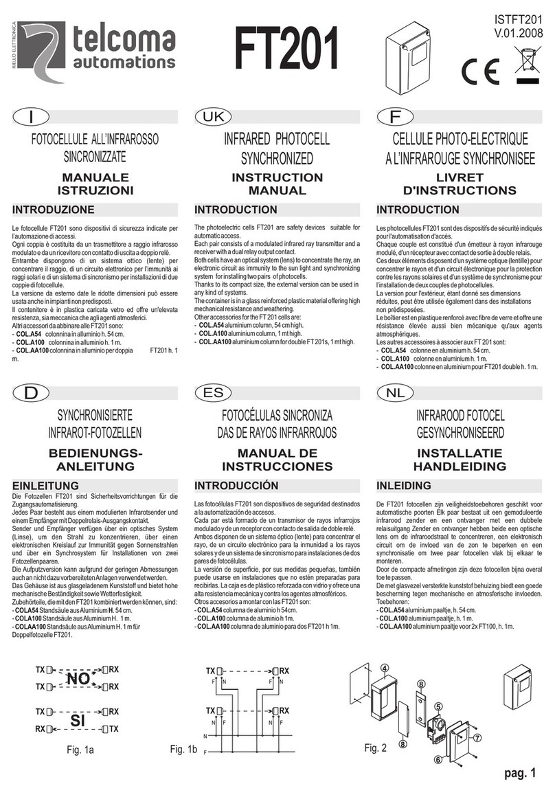 Telcoma FT201 instruction manual