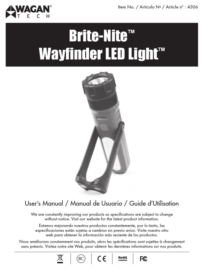 Wagan Brite-Nite Wayfinder LED Light user manual