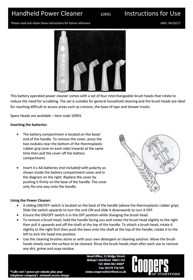 Coopers 10991 Instructions for use