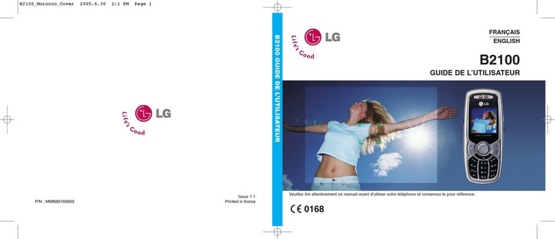 LG B2100 User manual