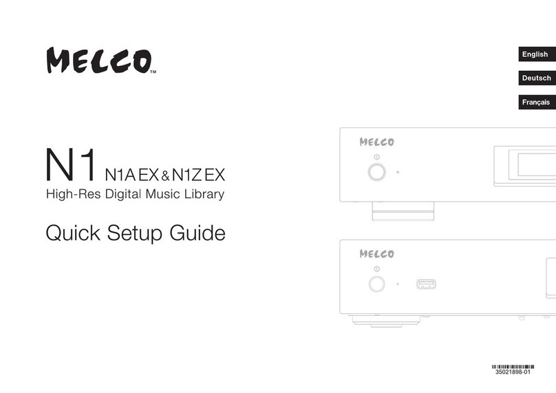 Melco N1 Series quick start guide