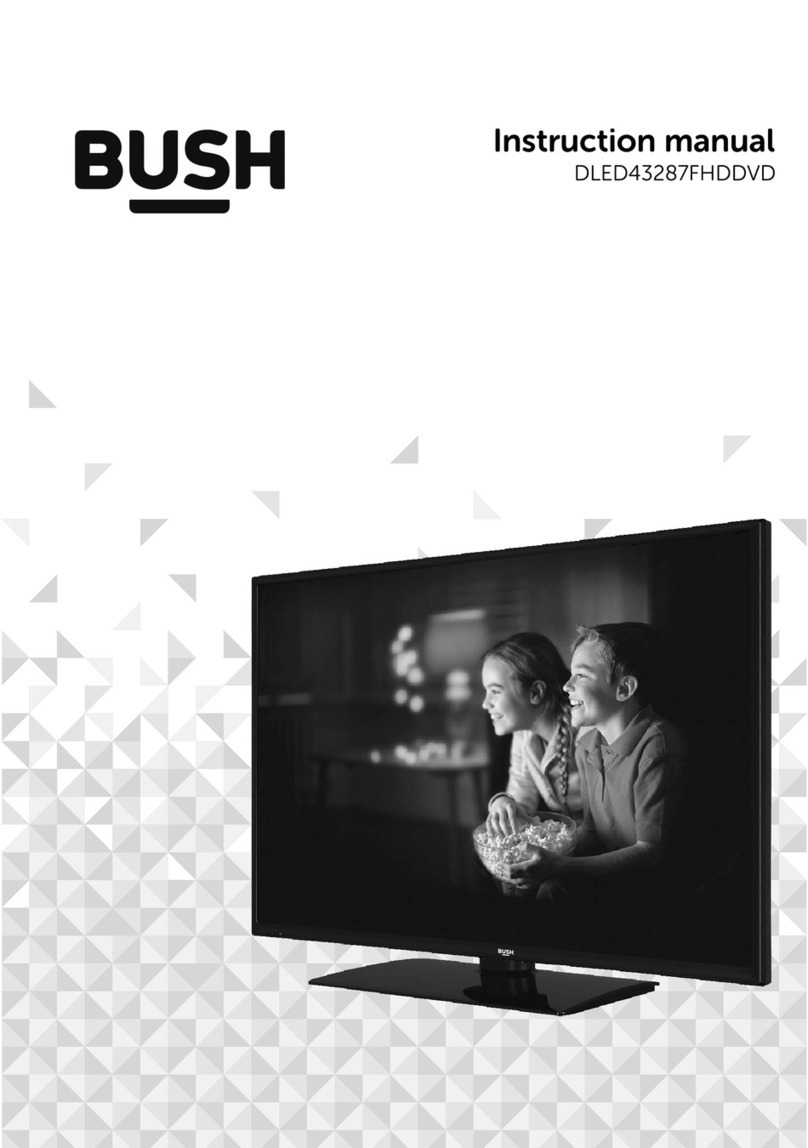Bush DLED43287FHDDVD User manual