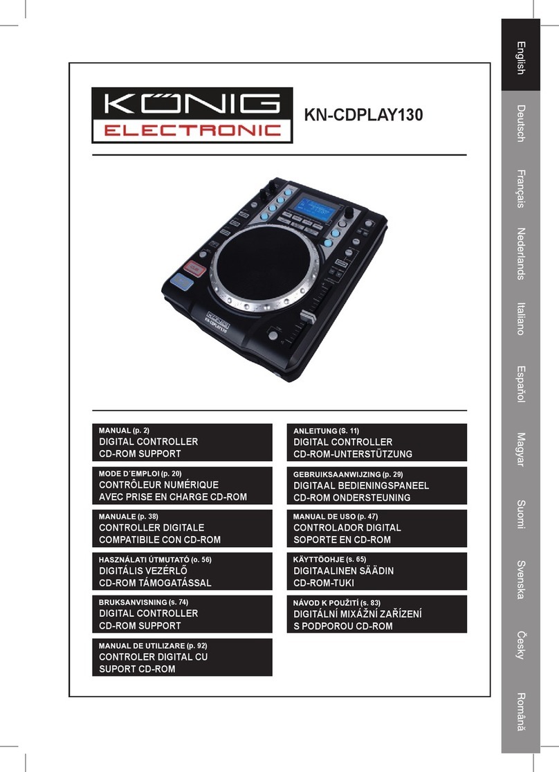 König Electronic KN-CDPLAY130 manual