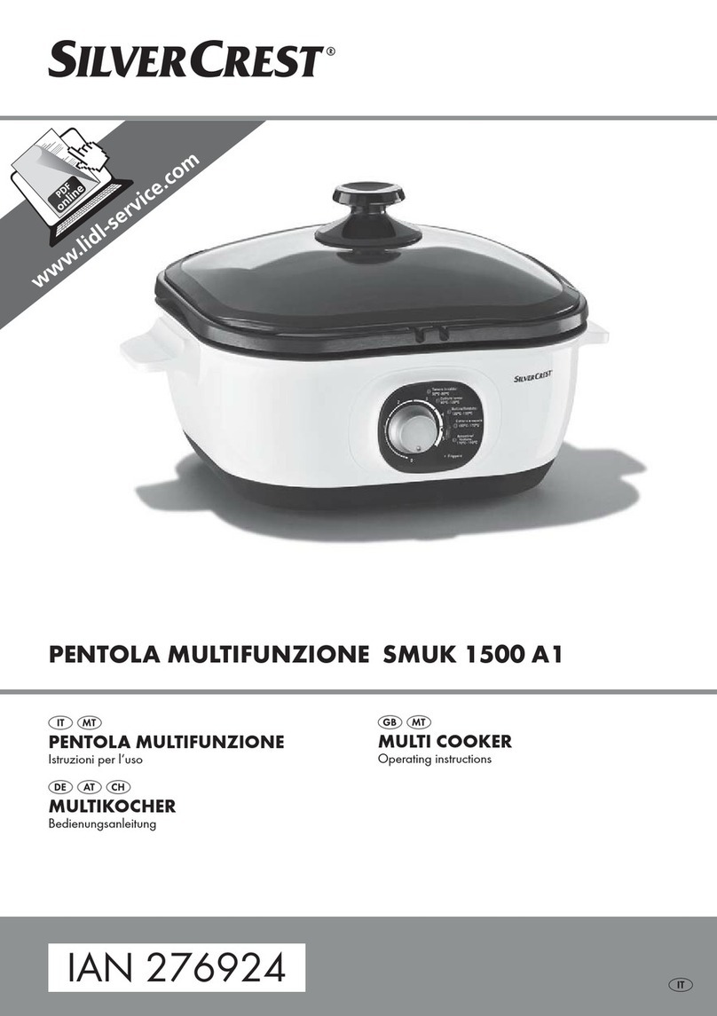 Silvercrest SMUK 1500 A1 operating instructions