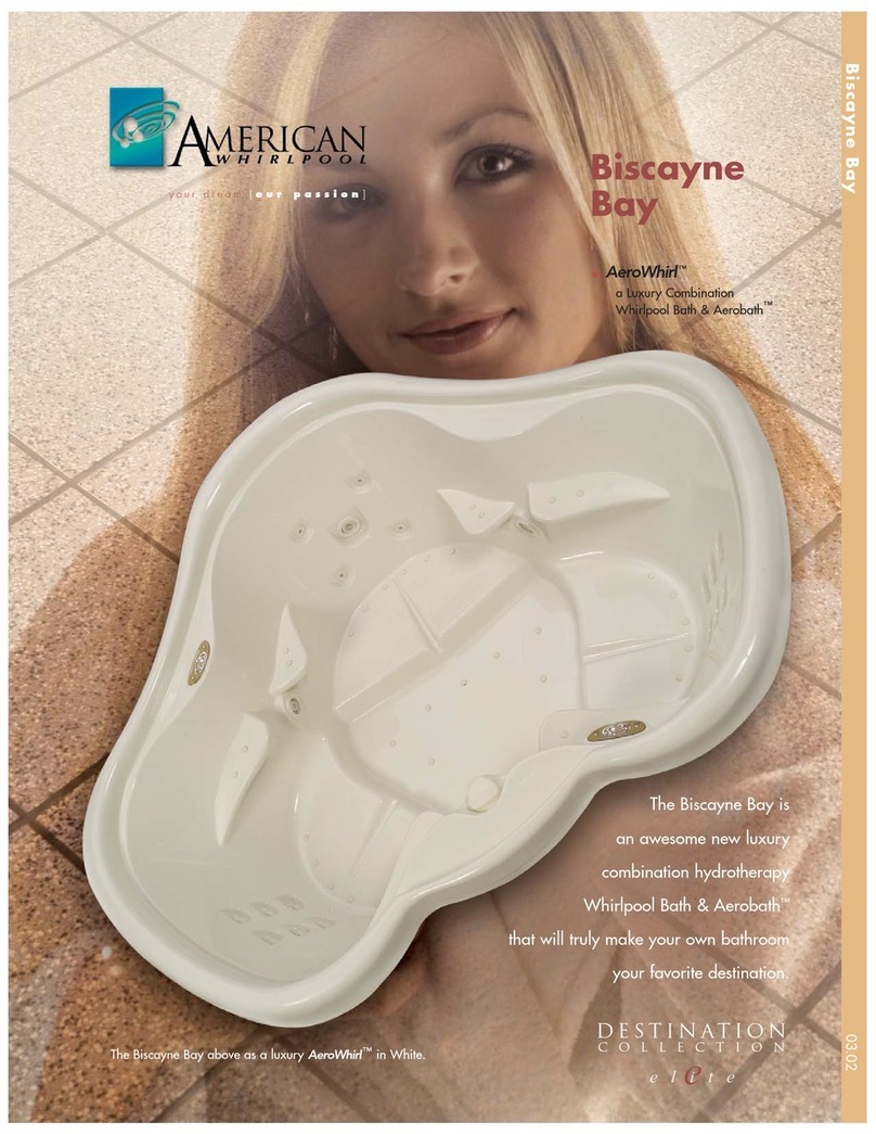 American Whirlpool Biscayne Bay Instruction