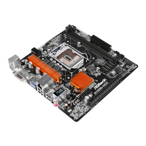 ASROCK B150M-HDS User manual