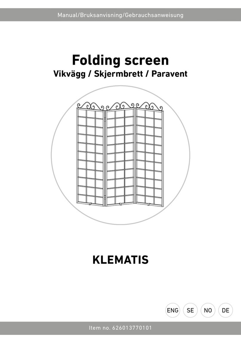 RUSTA KLEMATIS User manual RUSTA KLEMATIS User manual