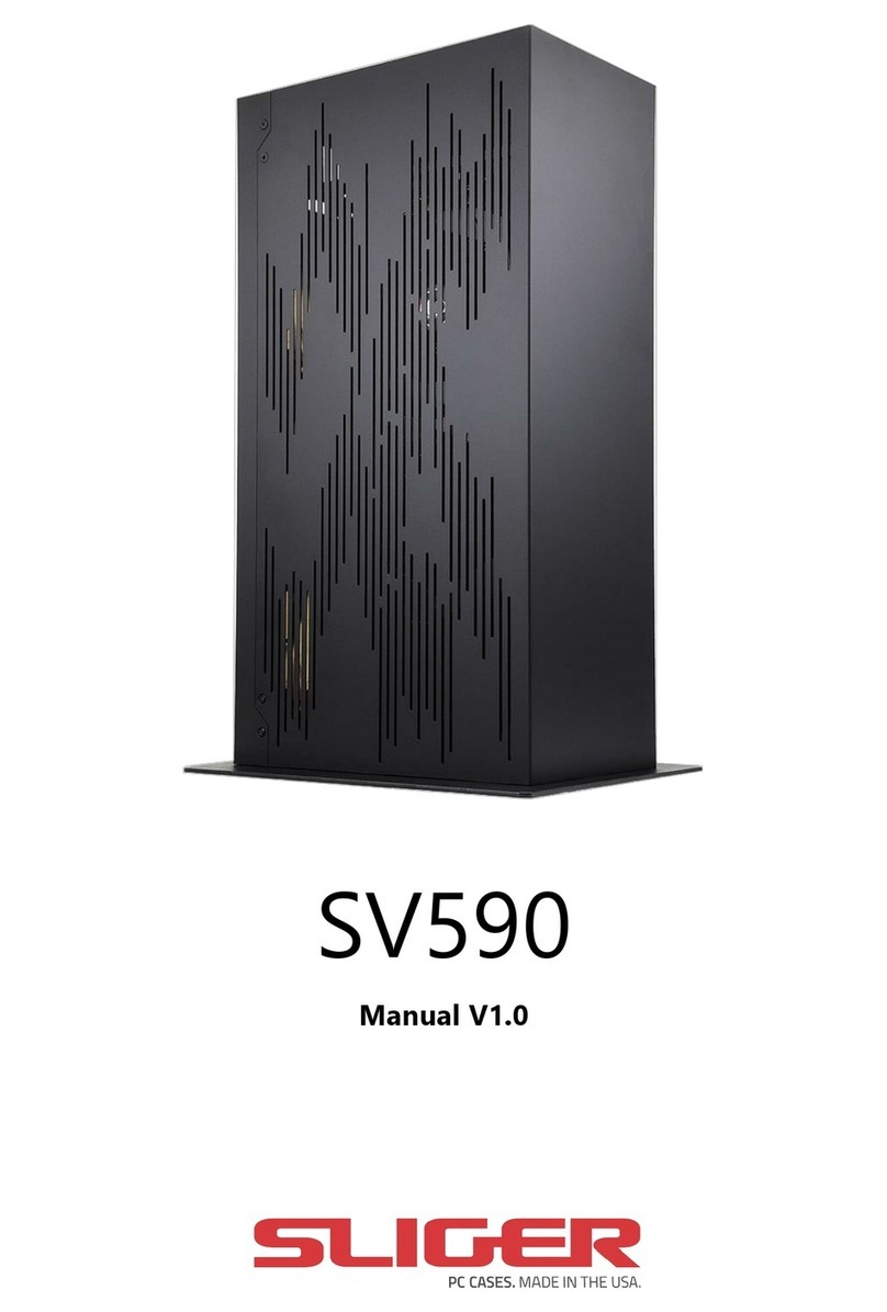Sliger SV590 manual