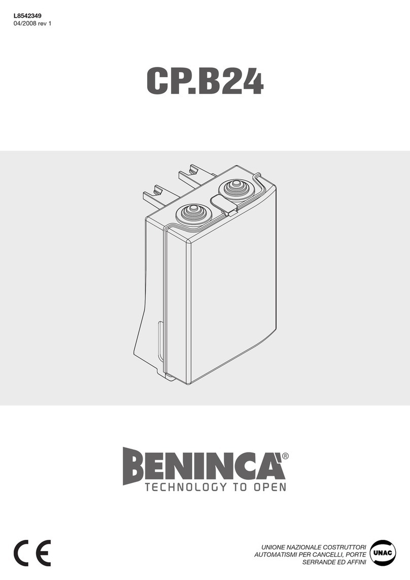 Benninca CP.B24 manual
