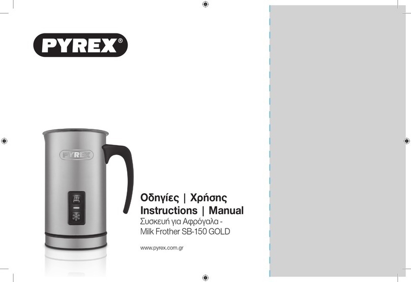 pyrex SB-150 GOLD manual