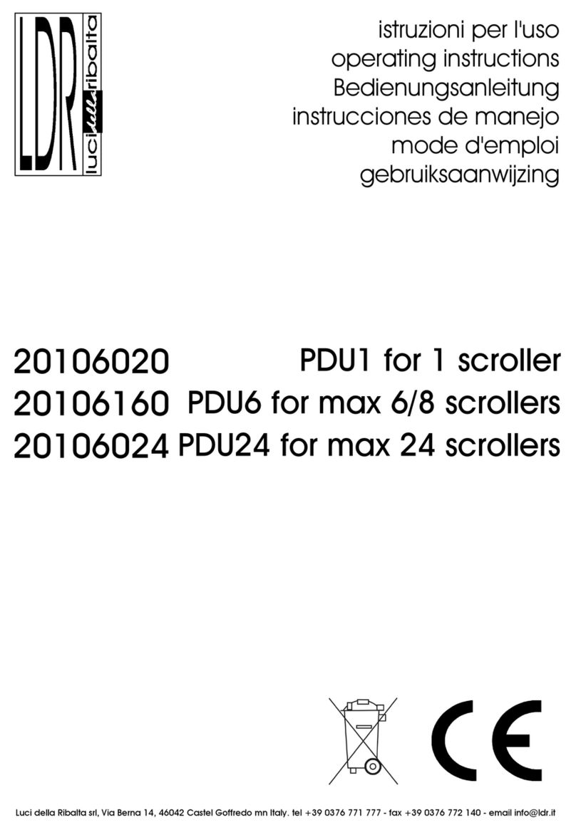 LDR 20106020 PDU1 operating instructions