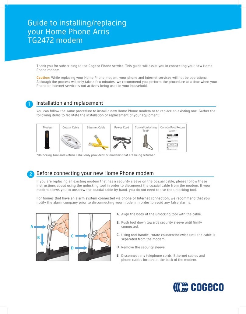 Arris Touchstone TG2472 User manual