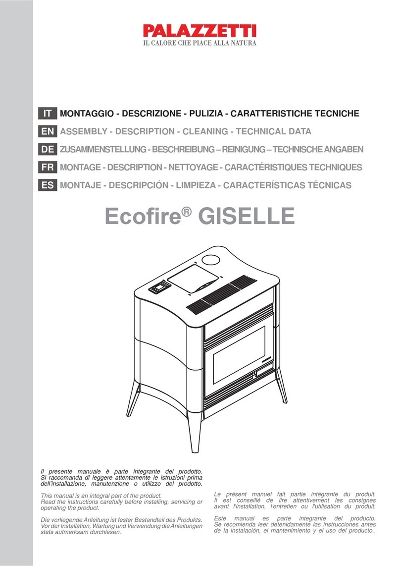 Palazzetti Ecofire GISELLE Instruction manual