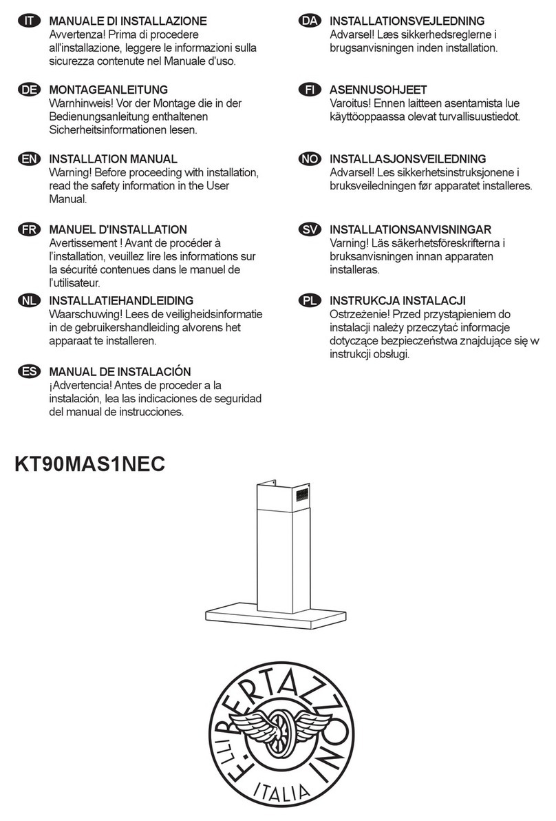 Bertazzoni KT90MAS1NEC User manual