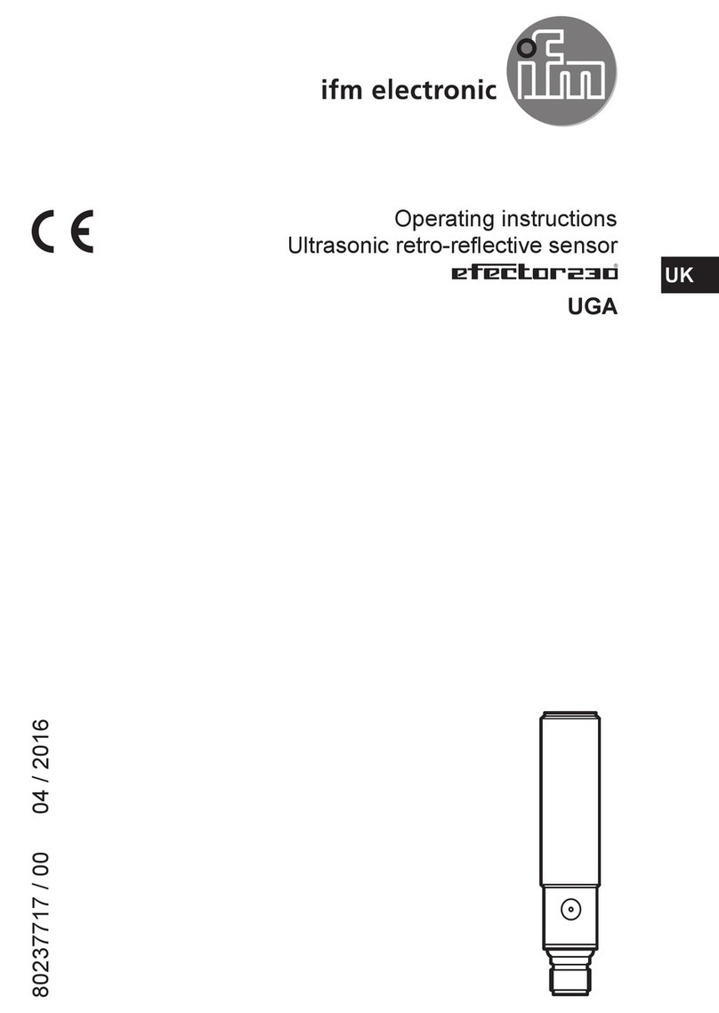 IFM Electronic efector230 UGA operating instructions