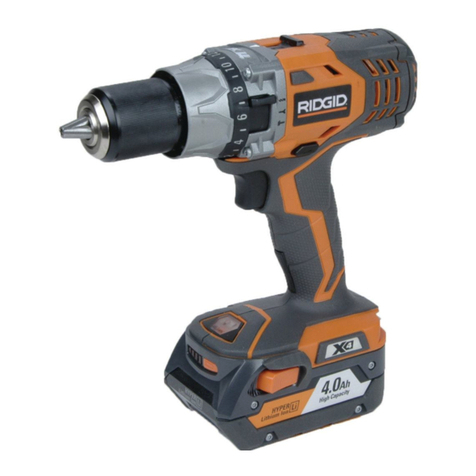RIDGID R8611501 Repair sheet