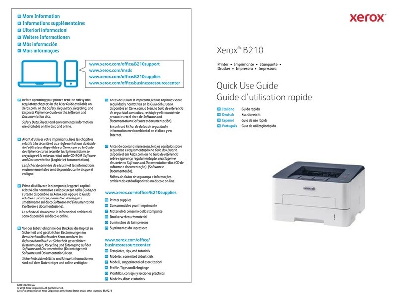 Xerox B210 Operating manual Xerox B210 Operating manual