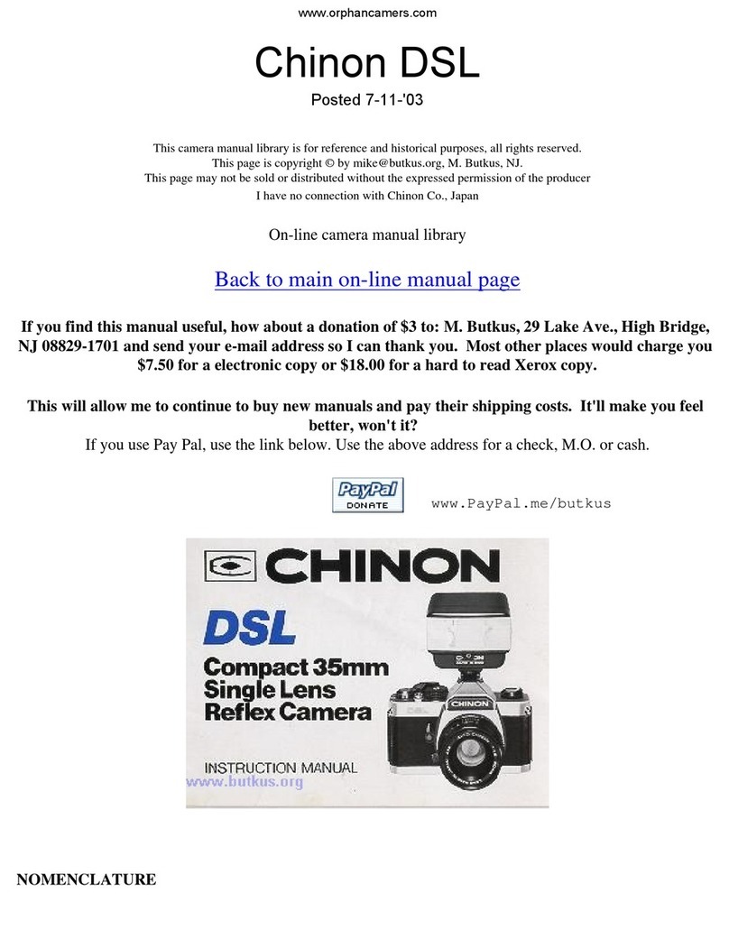 CHINON DSL instruction manual