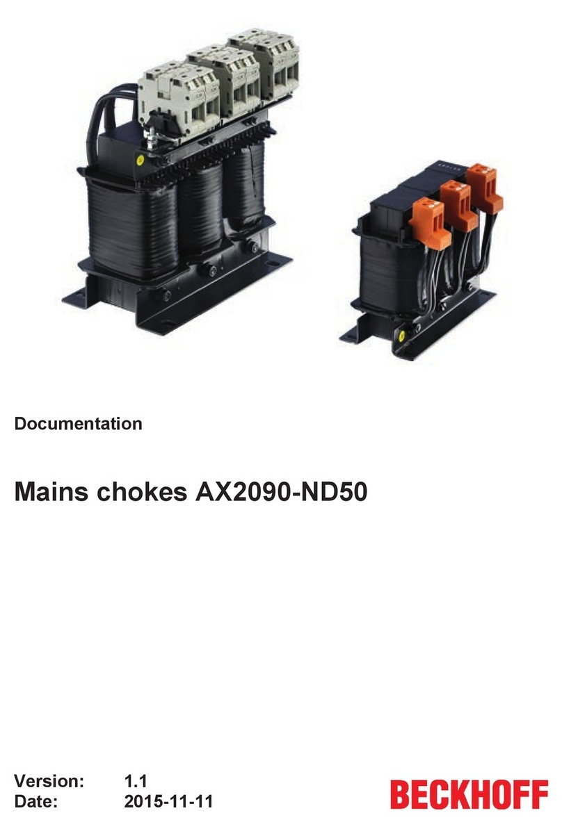 Beckhoff AX2090-ND50 Documentation