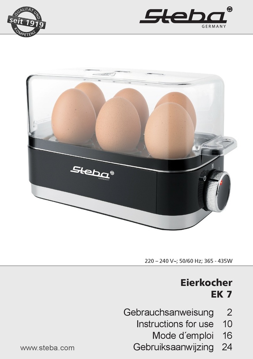 Steba EK 7 Instructions for use