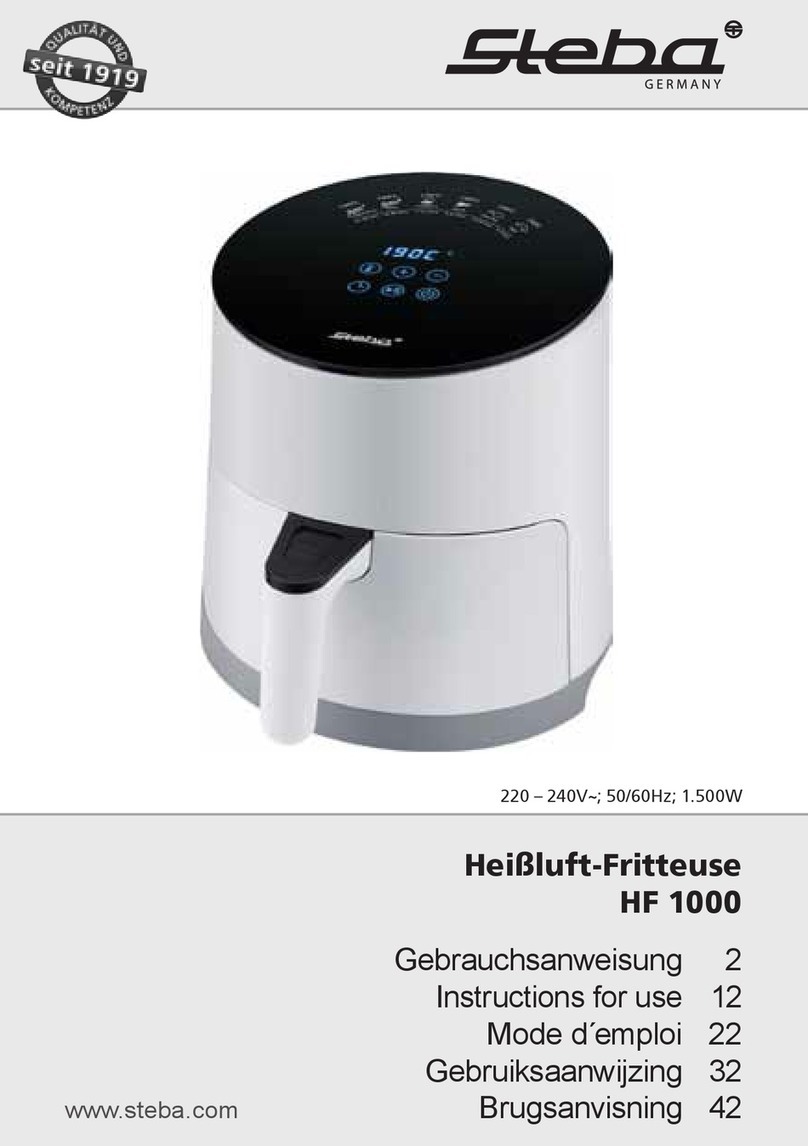 Steba HF 1000 Instructions for use