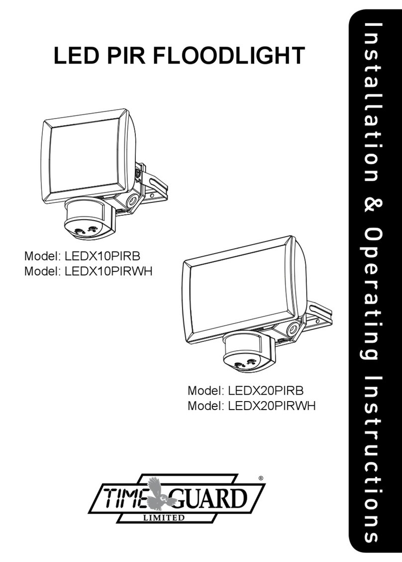Timeguard LEDX10PIRB Manual