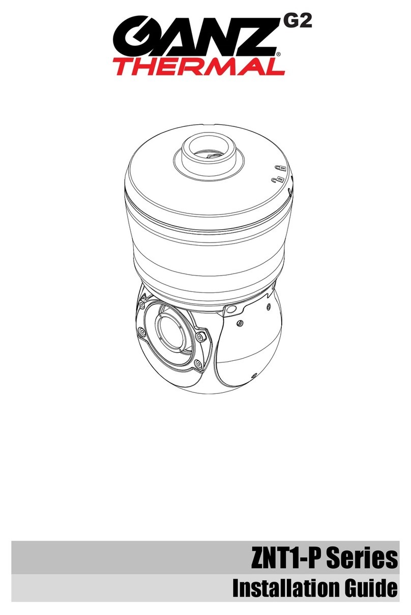 Ganz G2 THERMAL ZNT1-P Series installation guide
