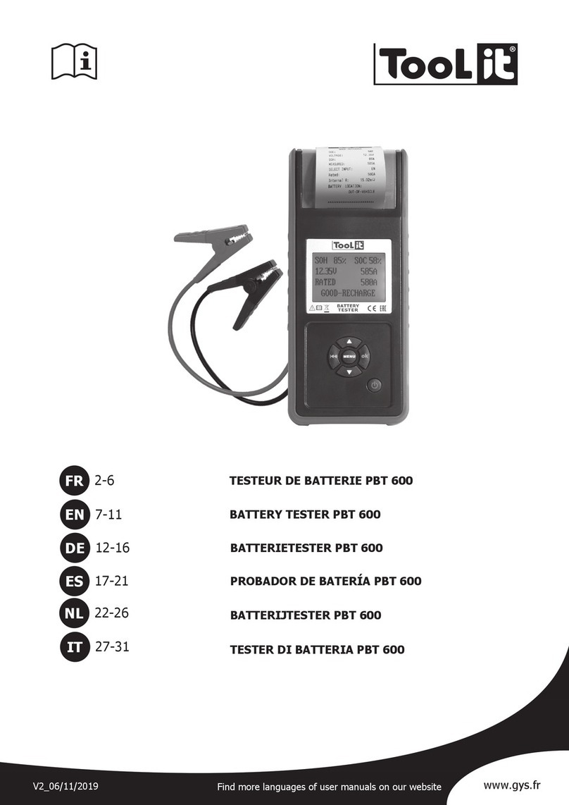 Tool it PBT 600 manual