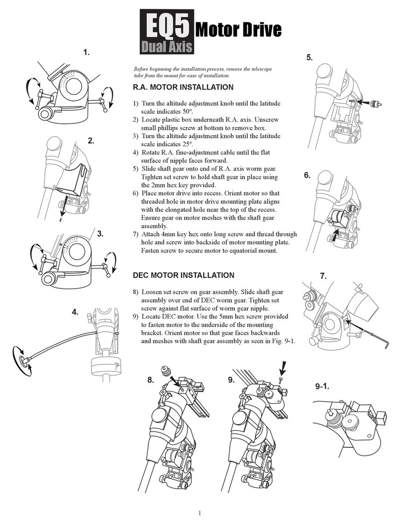 SKY-WATCHER EQ5 quick start guide