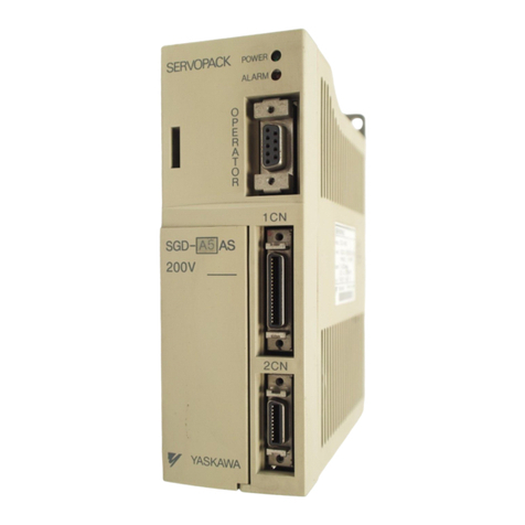 YASKAWA SGD Series User manual
