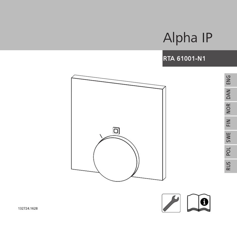 Alpha IP RTA 61001-N1 User manual