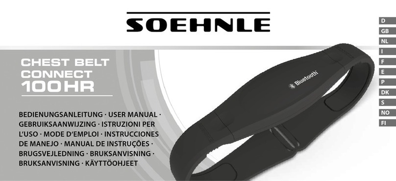 Soehnle Chest Belt Connect 100 HR user manual