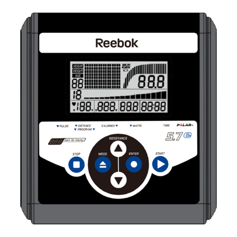 Polar Electro Reebok 5.7e manual