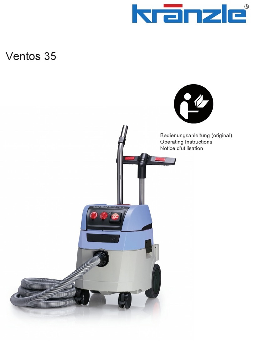 Kränzle Ventos 35 operating instructions
