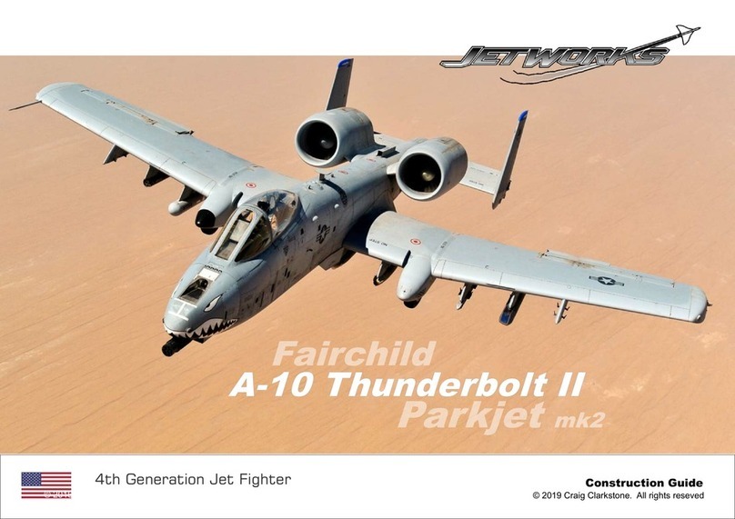 Jetworks Fairchild A-10 Thunderbolt II Parkjet mk2 Construction guide