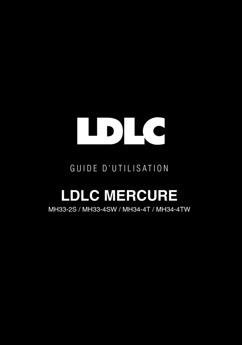 LDLC Mercure MH33-2S user guide
